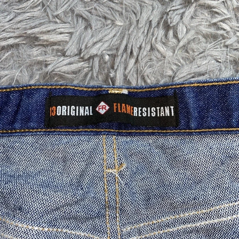 Wrangler Indigo FR Fire Resistant 13 Original Fit Jeans - 42x36 HRC2/2112